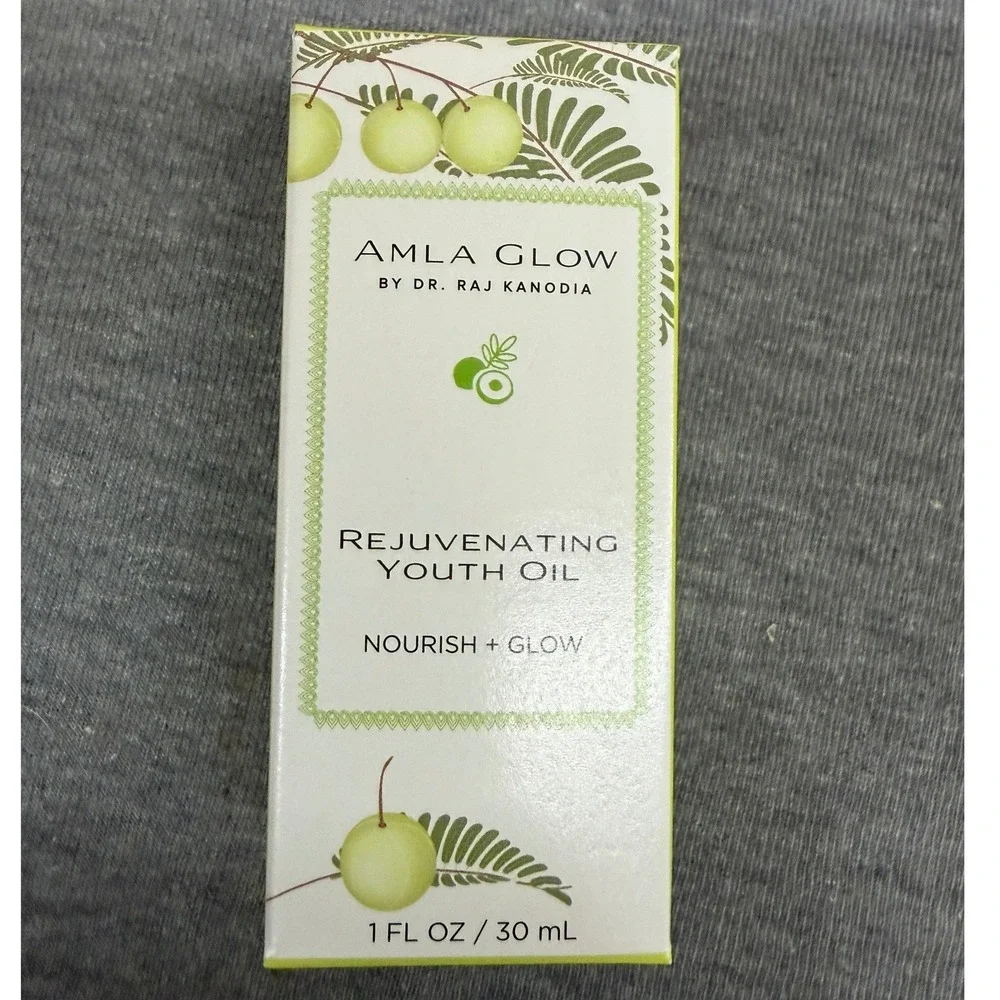 Lot of‎ 4 Amla Glow by Dr. Raj Kanodia Rejuvenating Youth Oil 1oz 30ml Each NEW
